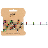 Glick Christmas Lights Ribbon